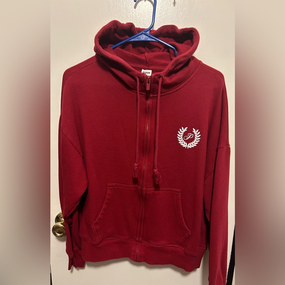 PINK Victoria's Secret Red Ivy Hoodie